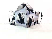 Load image into Gallery viewer, Panda Bears - -The giant panda, characterized by large, black patches around the eyes