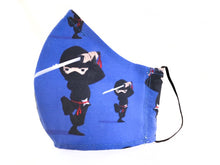 Load image into Gallery viewer, Ninja 忍者- Blue Ninja print - SOLD OUT