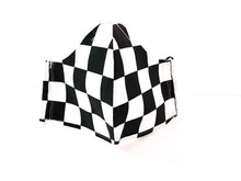 Load image into Gallery viewer, Geometric - Black/White Checkered, a pattern of B/W squares