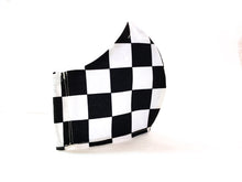 Load image into Gallery viewer, Geometric - Black/White Checkered, a pattern of B/W squares