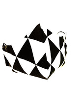 Load image into Gallery viewer, Geometric - Black & White Triangles      SOLD OUT!